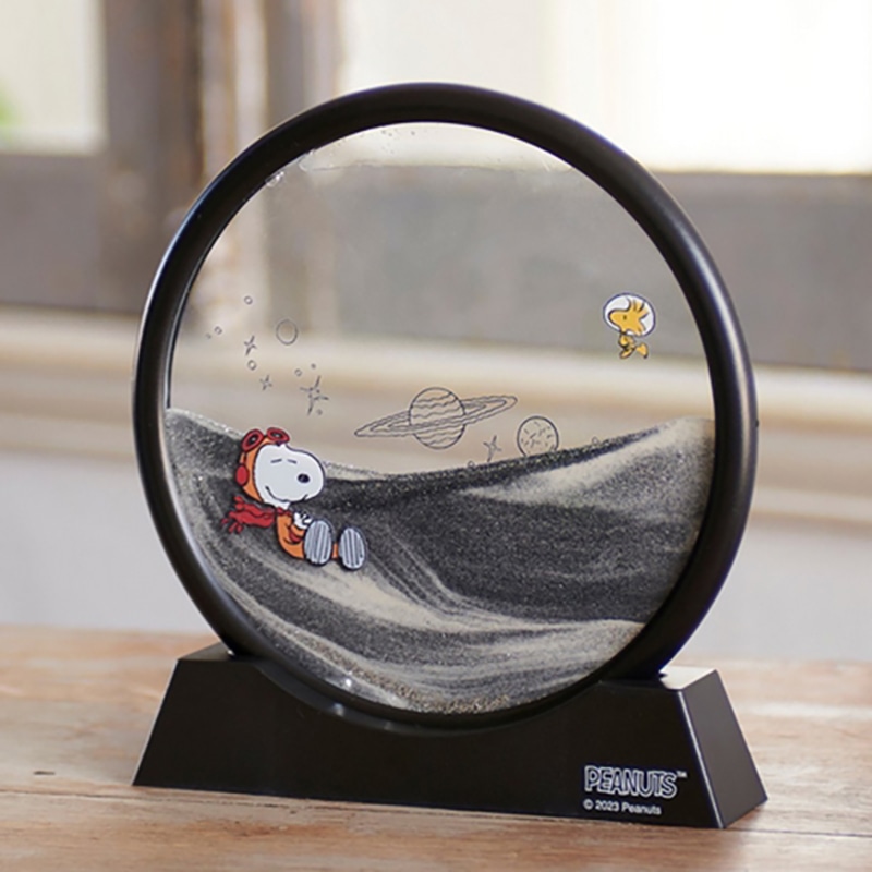 スヌーピー サンドピクチャー アストロノーツ /プレゼント ギフト 小物・置物 インテリア 住まい・家具 お歳暮 お年賀 クリスマス ギフト