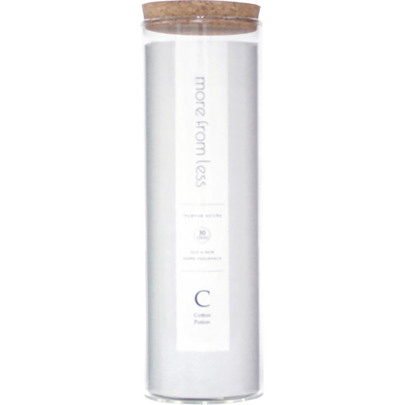 more from less インセンスセット Cotton Potion ／プレゼント ギフト お香・インセンス アロマ・お香 コスメ・ヘアケア お歳暮 お年賀 クリスマス ギフト