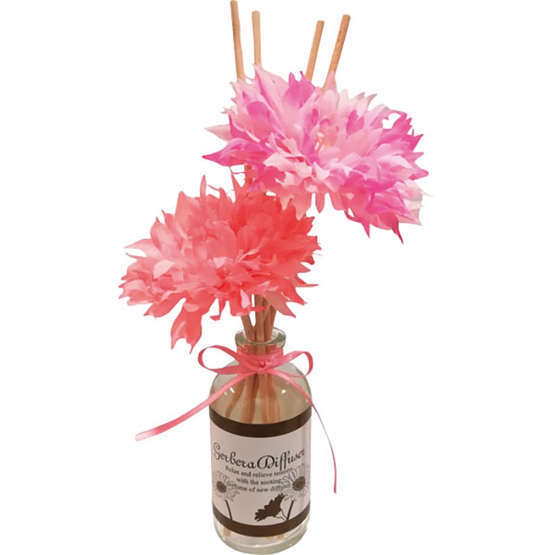 ガーベラディフューザー ピオニーピンク ／プレゼント ギフト アロマディフューザー アロマ・お香 コスメ・ヘアケア お歳暮 お年賀 クリスマス ギフト