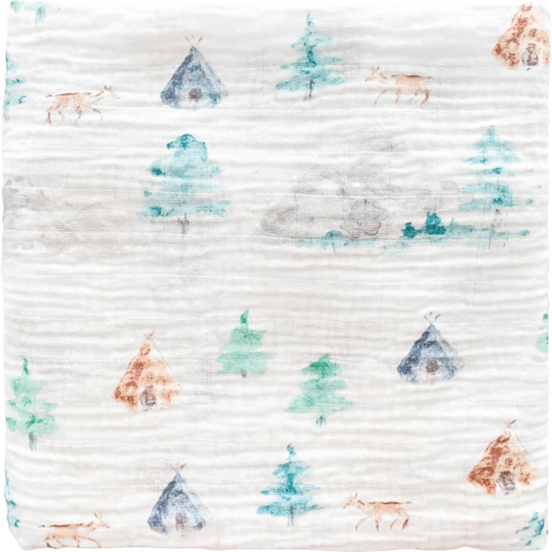 スワドルデザインズ モスリンブランケット1枚 マウンテン&ツリー /プレゼント ギフト おくるみ ベビーファッション キッズ・ベビー・マタニティ お歳暮 お年賀 クリスマス ギフト