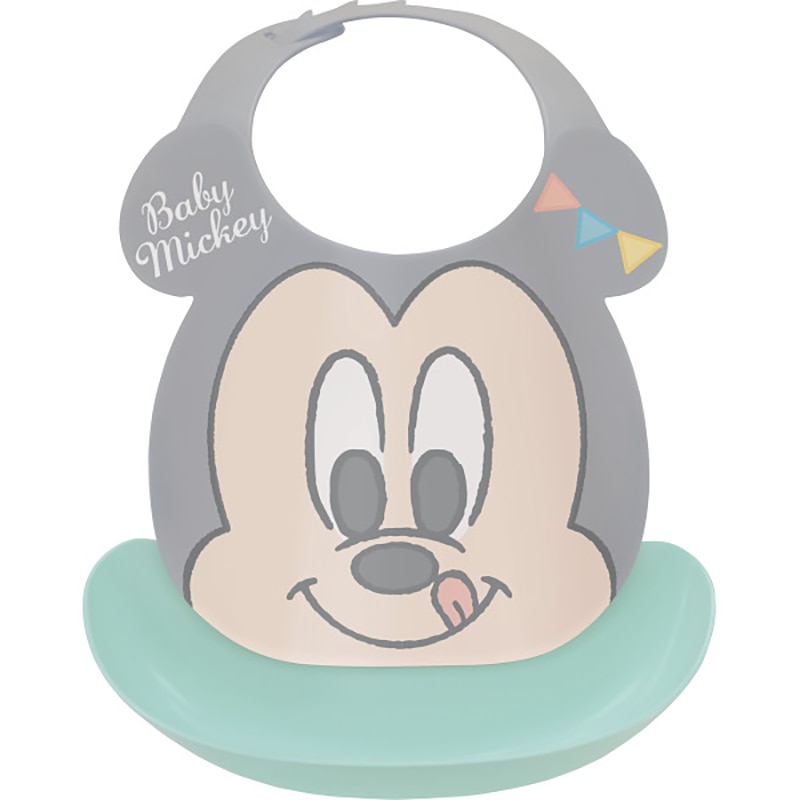 はじめてのエプロン ミッキーマウス /プレゼント ギフト スタイセット スタイ・お食事エプロン 授乳用品・ベビー用食事用品 キッズ・ベビー・マタニティ お歳暮 お年賀 クリスマス ギフト