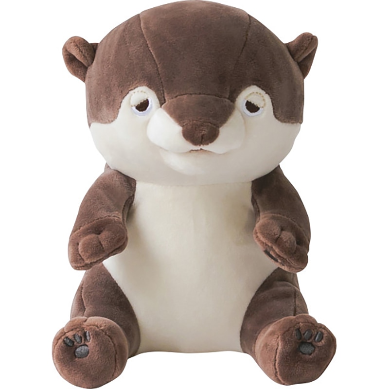 甘噛みハムハム くるり/カワウソ /プレゼント ギフト ぬいぐるみ ぬいぐるみ・人形 おもちゃ キッズ・ベビー・マタニティ お歳暮 お年賀 クリスマス ギフト