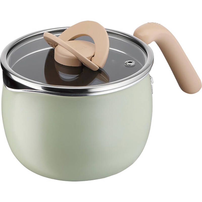 ティファール オプティスペースマルチポット(14cm) ライトミント ／プレゼント ギフト 鍋 調理器具 キッチン用品 お歳暮 お年賀 クリスマス ギフト