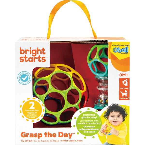 ブライトスターツ グラスプ ザ デイ ギフトセット ／ベビージム ベビー向けおもちゃ おもちゃ キッズ・ベビー・マタニティ ギフト プレゼント プチギフト 祝い お年賀 御年賀 2026 送料無料 人気 年始挨拶 バレンタイン チョコ 以外 子供 友達