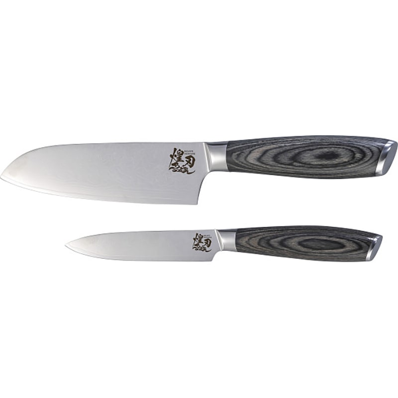 煌刃乃波 ダマスカス包丁セット ／プレゼント ギフト 包丁セット 包丁・ナイフ 調理器具 キッチン用品 お歳暮 お年賀 クリスマス ギフト