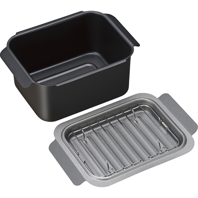 ポコフリット 角型揚げ鍋ミニ(アミ付) ／プレゼント ギフト 鍋 調理器具 キッチン用品 お歳暮 お年賀 クリスマス ギフト