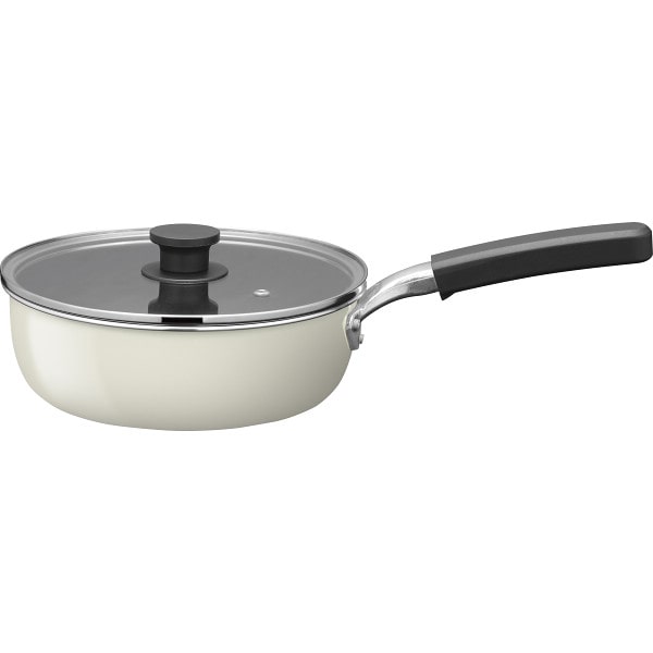 リント IH対応外面ホーローマルチパン(20cm) アイボリー ／フライパン 調理器具 キッチン用品 ギフト プレゼント プチギフト 祝い お年賀 御年賀 2026 送料無料 人気 年始挨拶 バレンタイン チョコ 以外 子供 友達