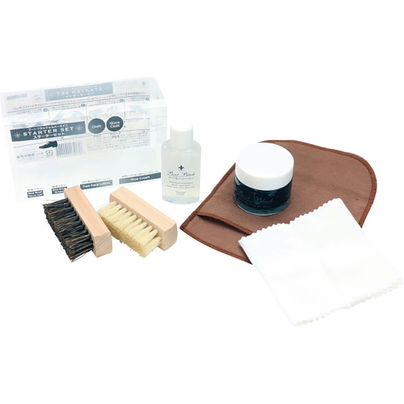 コロンブス ブートブラックシルバーライン スターターセット ブラック ／プレゼント ギフト 靴磨き 靴ケア用品・アクセサリー 靴 ファッション お歳暮 お年賀 クリスマス ギフト