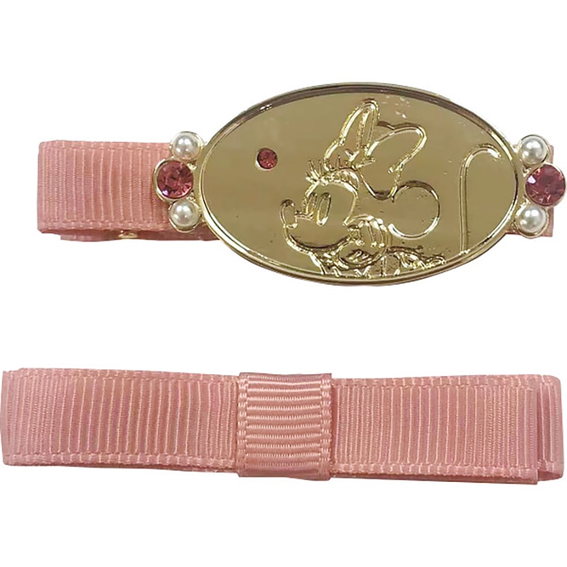 ディズニー クリップ ミニー ／プレゼント ギフト バレッタ・ヘアクリップ ヘアアクセサリー キッズファッション キッズ・ベビー・マタニティ お歳暮 お年賀 クリスマス ギフト