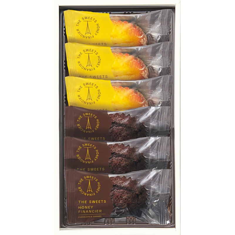 ザ・スウィーツ 蜜フィナンシェ(6個) /プレゼント ギフト フィナンシェ クッキー・焼き菓子 スイーツ・お菓子 食品 お歳暮 お年賀 クリスマス ギフト
