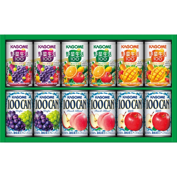カゴメ すこやかファミリーギフト(12本) ／野菜・果実飲料 水・ソフトドリンク 飲料 ギフト プレゼント プチギフト 祝い お年賀 御年賀 2026 送料無料 人気 年始挨拶 バレンタイン チョコ 以外 子供 友達