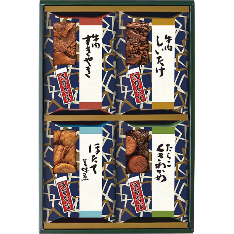 浅草今半 おこの味連 /プレゼント ギフト 佃煮 和風惣菜 惣菜・レトルト 食品 お歳暮 お年賀 クリスマス ギフト