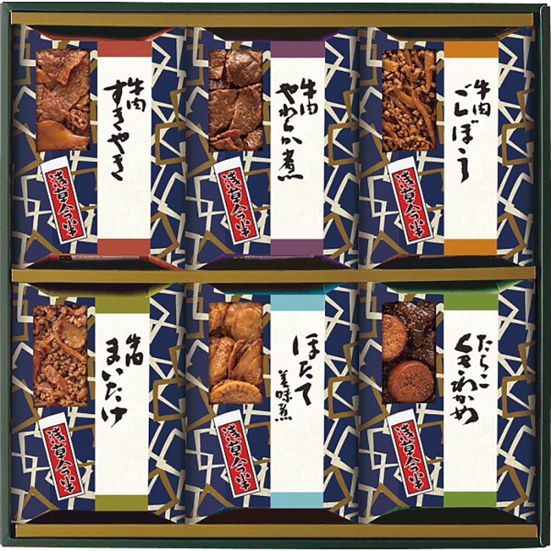 浅草今半 おこの味連 /プレゼント ギフト 佃煮 和風惣菜 惣菜・レトルト 食品 お歳暮 お年賀 クリスマス ギフト