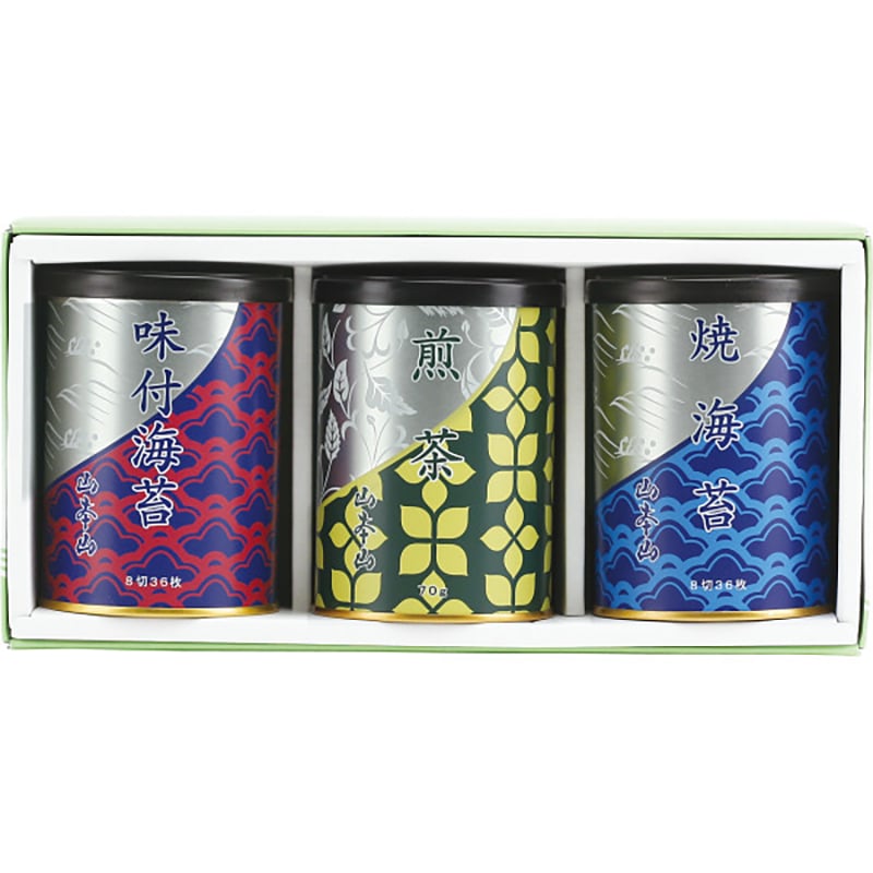 山本山 海苔・銘茶詰合せ /プレゼント ギフト セット・詰め合わせ 海苔 乾物 食品 お歳暮 お年賀 クリスマス ギフト