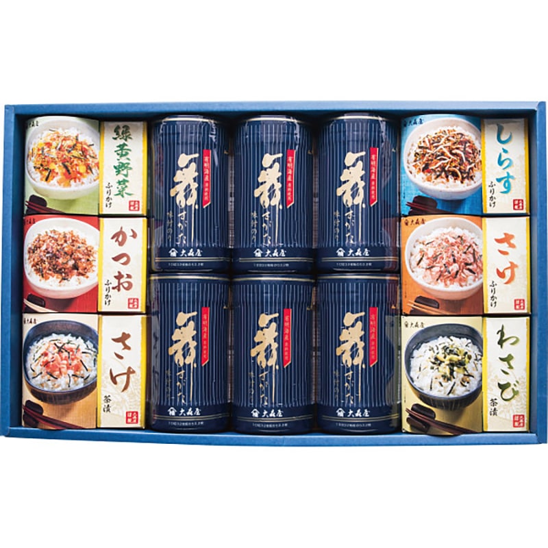 大森屋 舞すがたバラエティ詰合せ /プレゼント ギフト セット・詰め合わせ 海苔 乾物 食品 お歳暮 お年賀 クリスマス ギフト