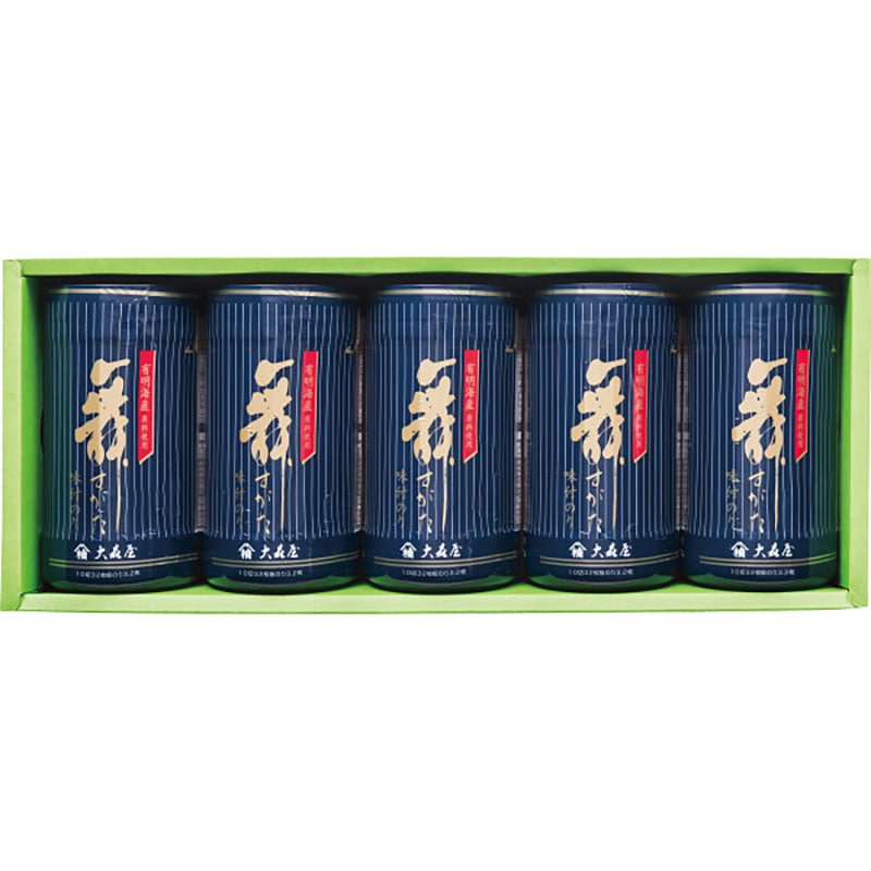大森屋 舞すがた味付のり卓上詰合せ /プレゼント ギフト 味付け海苔 海苔 乾物 食品 お歳暮 お年賀 クリスマス ギフト