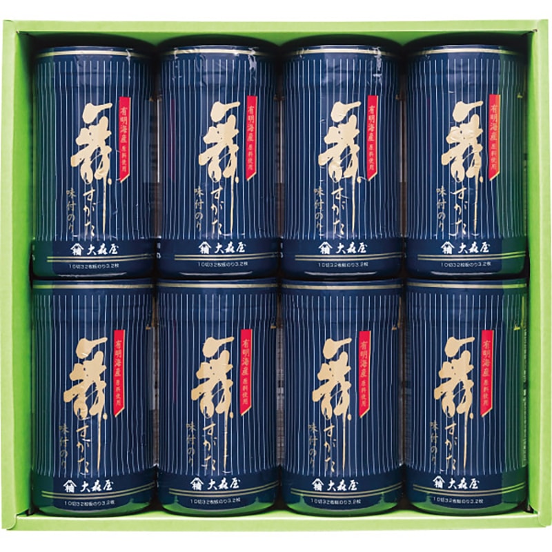 大森屋 舞すがた味付のり卓上詰合せ /プレゼント ギフト 味付け海苔 海苔 乾物 食品 お歳暮 お年賀 クリスマス ギフト