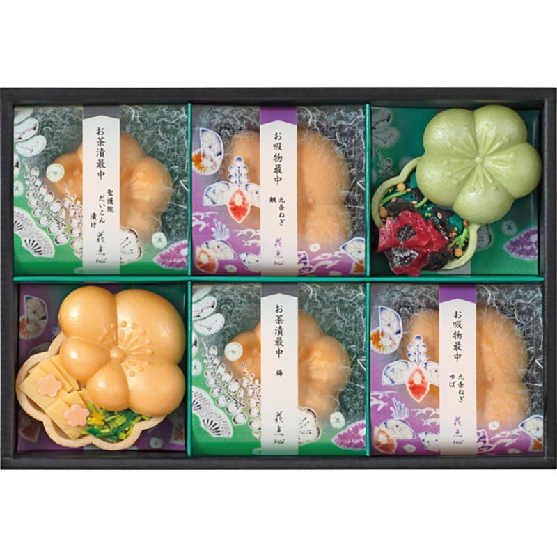 京都・辻が花 お茶漬・お吸物最中詰合せ /プレゼント ギフト お茶漬け 和風惣菜 惣菜・レトルト 食品 お歳暮 お年賀 クリスマス ギフト