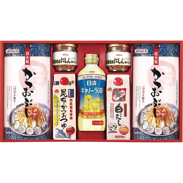 マルトモ バラエティギフト ／セット・詰め合わせ 調味料 食品 ギフト プレゼント プチギフト 祝い お年賀 御年賀 2026 送料無料 人気 年始挨拶 バレンタイン チョコ 以外 子供 友達