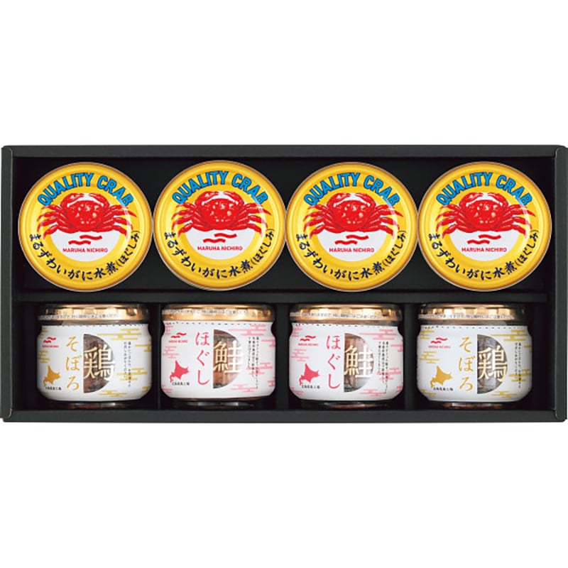 マルハニチロ かに缶詰・瓶詰詰合せ ／プレゼント ギフト カニ 魚介類・水産加工品 食品 お歳暮 お年賀 クリスマス ギフト