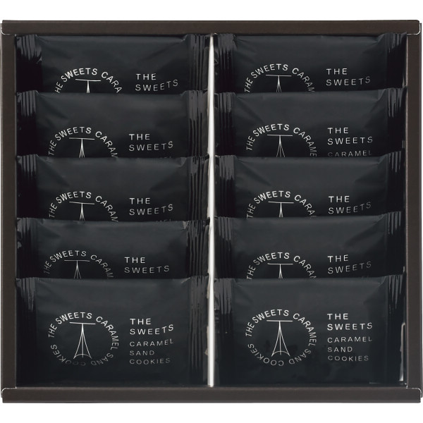 ザ・スウィーツ キャラメルサンドクッキー(10個) /クッキー クッキー・焼き菓子 スイーツ・お菓子 食品 ギフト プレゼント プチギフト 祝い お年賀 御年賀 2026 送料無料 人気 年始挨拶 バレンタイン チョコ 以外 子供 友達