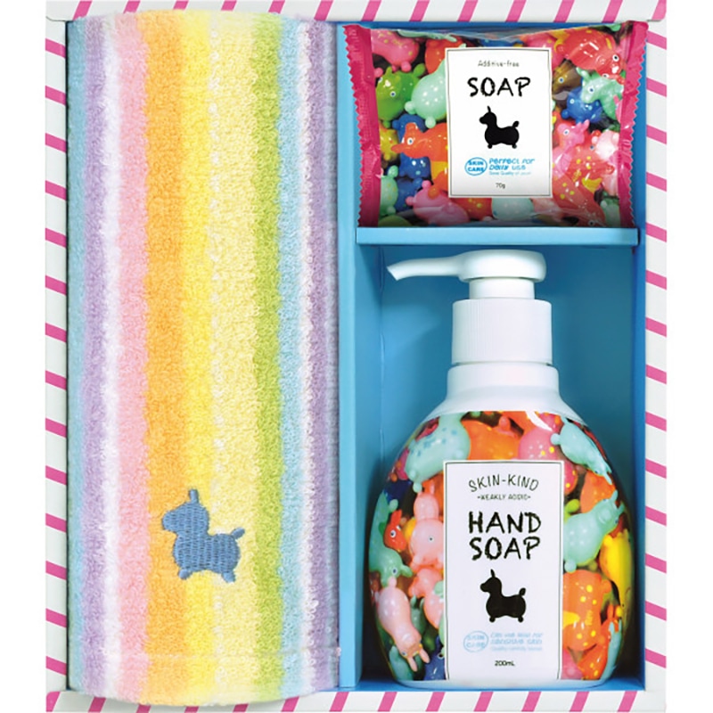 ロディ ハンドソープ&タオルセット /プレゼント ギフト ハンドソープ ボディケア コスメ・ヘアケア お歳暮 お年賀 クリスマス ギフト