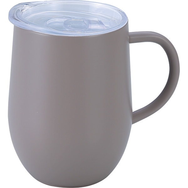 モルン セラミック加工ステンレスマグ 滑り止め付 モカ ／マグカップ・ティーカップ コーヒー・お茶用品 キッチン用品 ギフト プレゼント プチギフト 祝い お年賀 御年賀 2026 送料無料 人気 年始挨拶 バレンタイン チョコ 以外 子供 友達