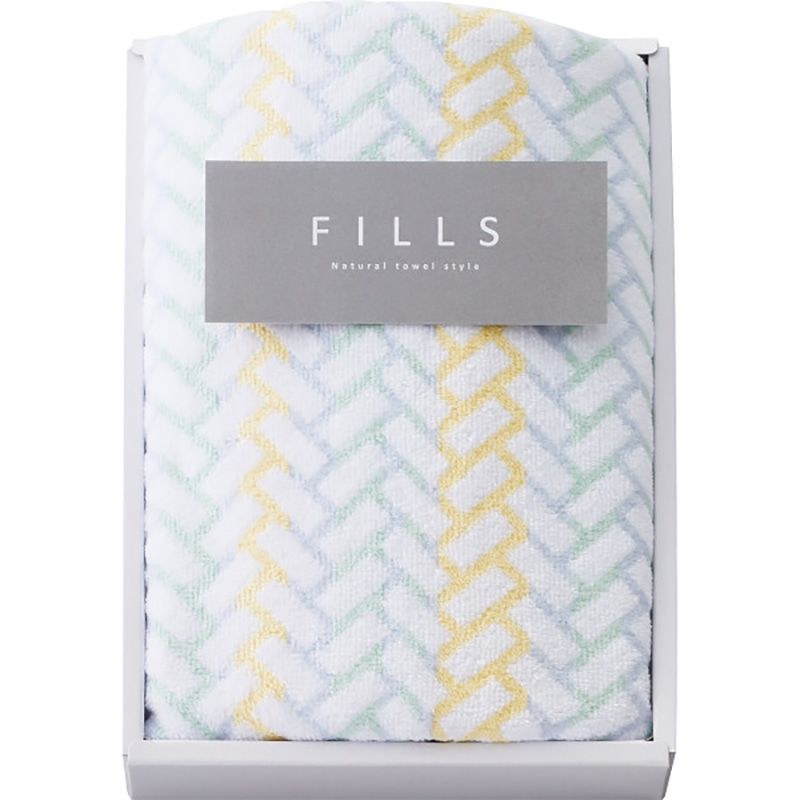 FILLS フェイスタオル カラーヘリンボーン ／プレゼント ギフト タオル 日用品・ヘルスケア お歳暮 お年賀 クリスマス ギフト