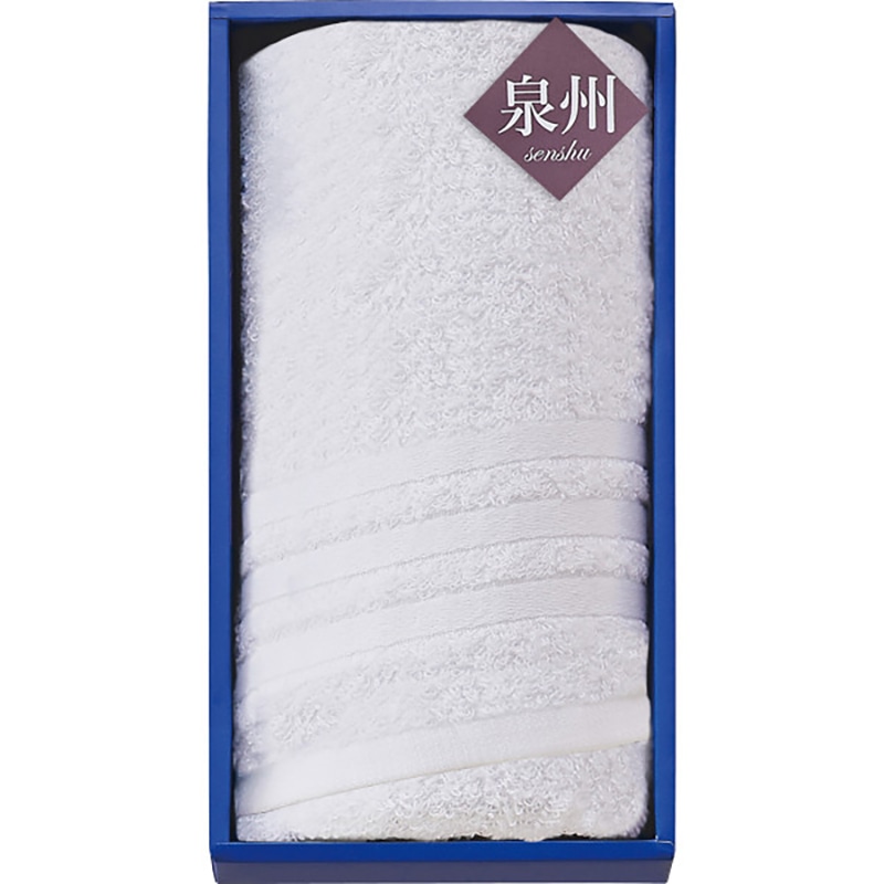 泉州 白フェイスタオル /プレゼント ギフト タオル 日用品・ヘルスケア お歳暮 お年賀 クリスマス ギフト
