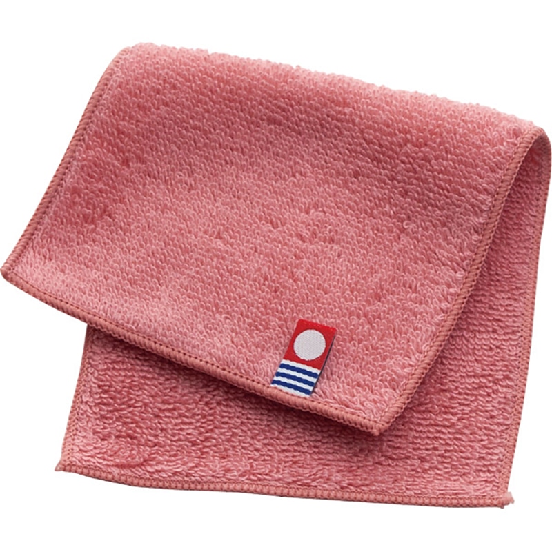 サステナブル今治ハーフハンカチ ローズレッド ／プレゼント ギフト ハンドタオル ハンカチ・ハンドタオル バッグ・小物・雑貨 ファッション お歳暮 お年賀 クリスマス ギフト