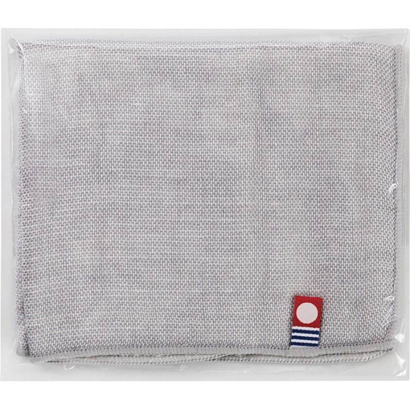 今治ガーゼ&パイルミニハンカチ グレー /プレゼント ギフト ハンドタオル ハンカチ・ハンドタオル バッグ・小物・雑貨 ファッション お歳暮 お年賀 クリスマス ギフト