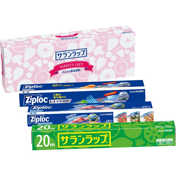サランラップバラエティギフト8 ／キッチン用洗剤 洗剤・柔軟剤・クリーナー 日用消耗品 日用品・ヘルスケア ギフト プレゼント プチギフト 祝い お年賀 御年賀 2026 送料無料 人気 年始挨拶 バレンタイン チョコ 以外 子供 友達