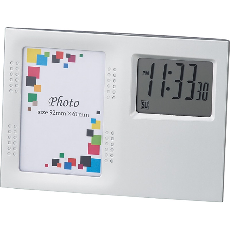 フォトクロック ポライト /プレゼント ギフト フォトフレーム 小物・置物 インテリア 住まい・家具 お歳暮 お年賀 クリスマス ギフト