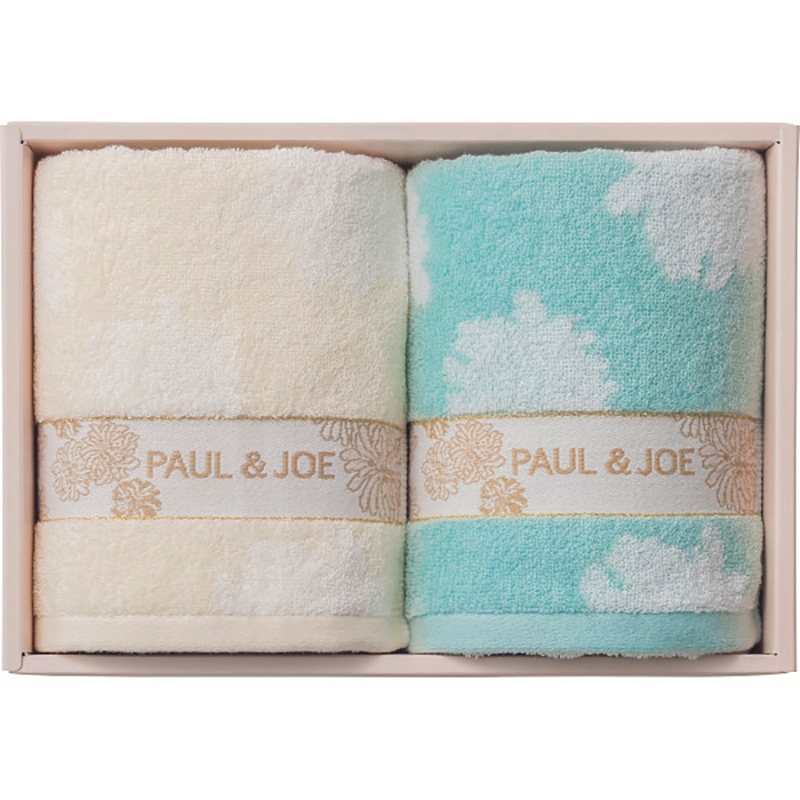 ポール&ジョー フェイスタオル2枚セット /プレゼント ギフト タオル 日用品・ヘルスケア お歳暮 お年賀 クリスマス ギフト