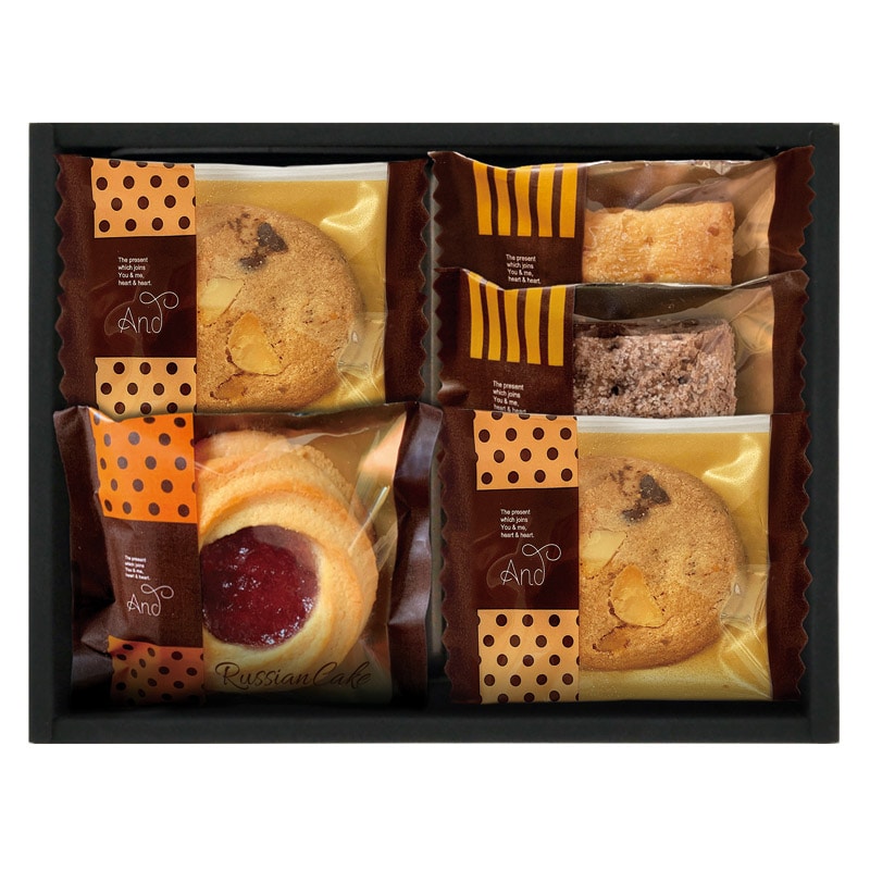 アンドスイーツセレクション  ／各種洋菓子セット 洋菓子 スイーツ・お菓子 食品 ギフト プレゼント プチギフト 祝い バレンタイン チョコ 以外 子供 友達 ホワイトデー お返し 人気 カード