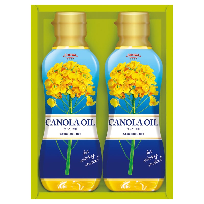 昭和産業 キャノーラオイルセット  ／セット・詰め合わせ 油 調味料 食品 ギフト プレゼント プチギフト 祝い バレンタイン チョコ 以外 子供 友達 ホワイトデー お返し 人気 カード