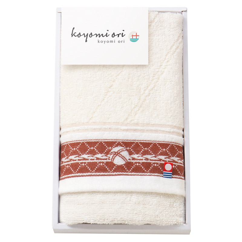 koyomi ori フェイスタオル  ／タオル 日用品・ヘルスケア ギフト プレゼント プチギフト 祝い バレンタイン チョコ 以外 子供 友達 ホワイトデー お返し 人気 カード