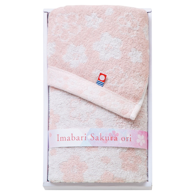 今治さくら織 フェイスタオル  ／タオル 日用品・ヘルスケア ギフト プレゼント プチギフト 祝い バレンタイン チョコ 以外 子供 友達 ホワイトデー お返し 人気 カード