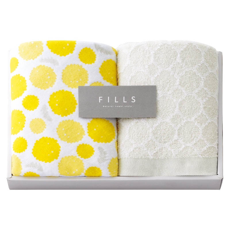 FILLS フェイスタオル2P ダンデライオン･モロッカン ／タオル 日用品・ヘルスケア ギフト プレゼント プチギフト 祝い バレンタイン チョコ 以外 子供 友達 ホワイトデー お返し 人気 カード