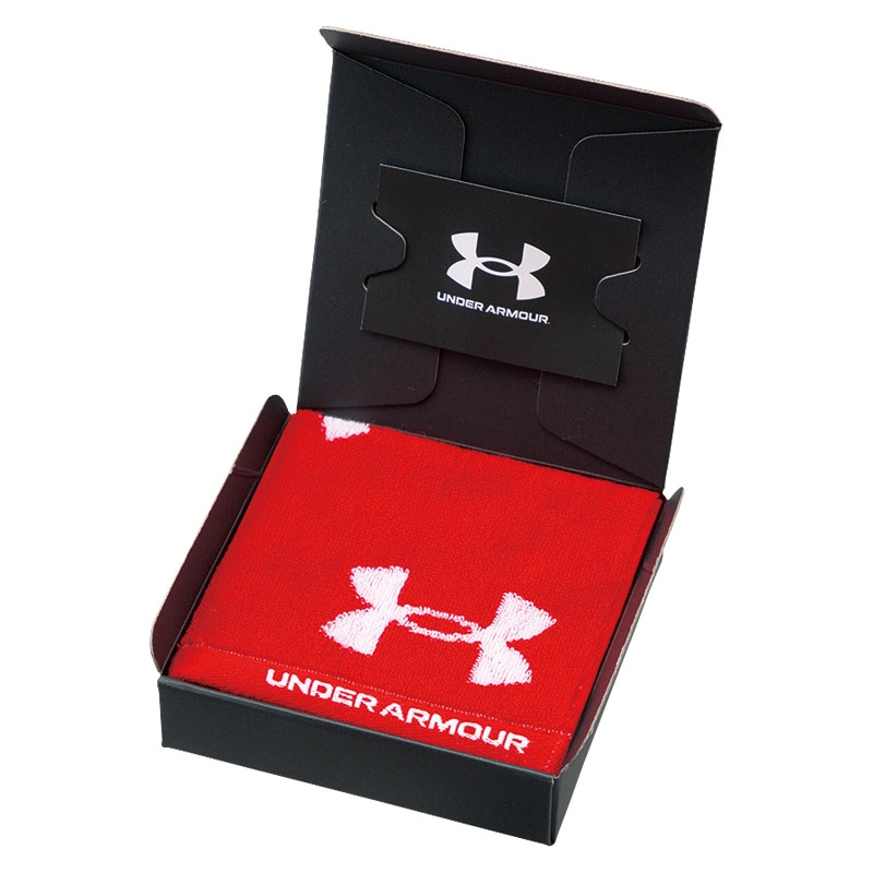 アンダーアーマー I WILL. タオルハンカチ レッド ／タオル 日用品・ヘルスケア ギフト プレゼント プチギフト 祝い バレンタイン チョコ 以外 子供 友達 ホワイトデー お返し 人気 カード