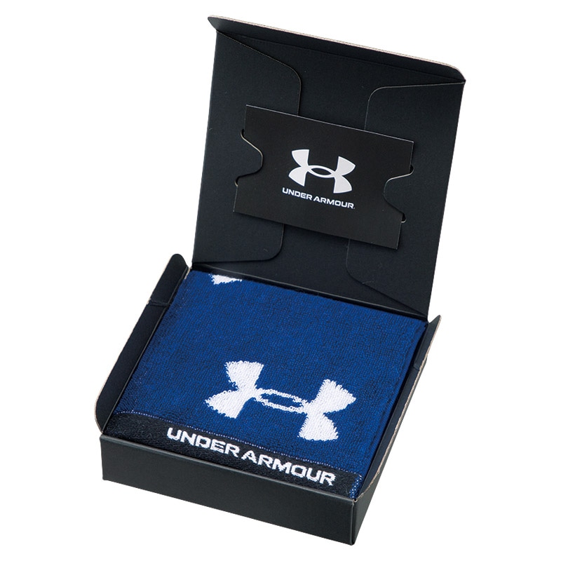 アンダーアーマー I WILL. タオルハンカチ ネイビー ／タオル 日用品・ヘルスケア ギフト プレゼント プチギフト 祝い バレンタイン チョコ 以外 子供 友達 ホワイトデー お返し 人気 カード
