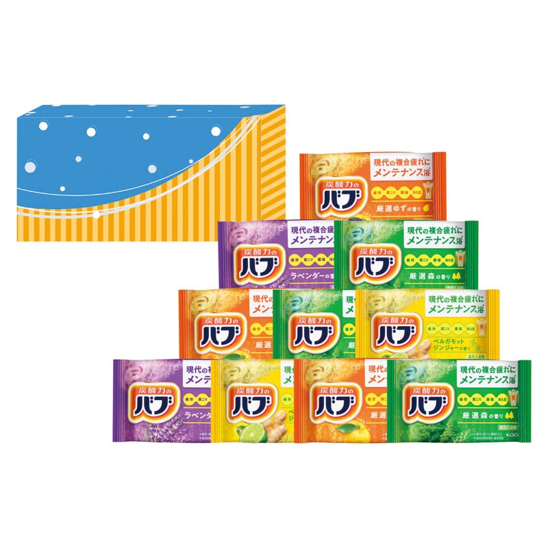 バブ10錠  ／入浴剤 バス用品 日用品・ヘルスケア ギフト プレゼント プチギフト 祝い バレンタイン チョコ 以外 子供 友達 ホワイトデー お返し 人気 カード