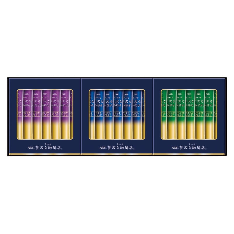 AGF 「ちょっと贅沢な珈琲店」 スティック ブラックギフト  ／インスタントコーヒー コーヒー 水・ソフトドリンク 飲料 ホワイトデー お返し 人気 プチ 卒業 入学 記念品 プレゼント お祝 2026 送料無料 ギフト プレゼント