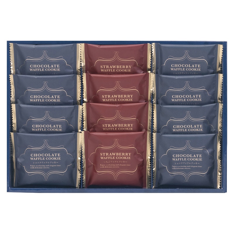 スィートバスケット ワッフルクッキーセット  ／クッキー クッキー・焼き菓子 スイーツ・お菓子 食品 ギフト プレゼント プチギフト 祝い バレンタイン チョコ 以外 子供 友達 ホワイトデー お返し 人気 カード