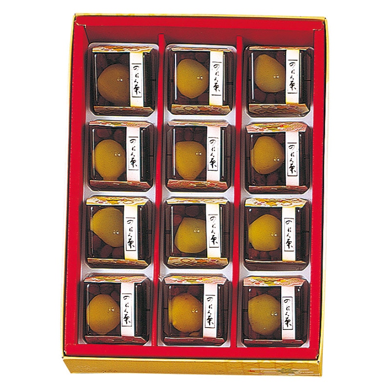 河内駿河屋 のれん栗  ／各種和菓子セット 和菓子 スイーツ・お菓子 食品 ギフト プレゼント プチギフト 祝い バレンタイン チョコ 以外 子供 友達 ホワイトデー お返し 人気 カード