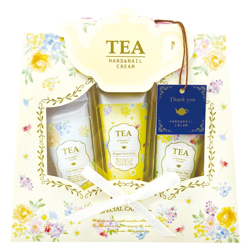 スペシャルケアギフト TEA FLOWER YELLOW ／ハンドクリーム ボディケア コスメ・ヘアケア ホワイトデー お返し 人気 プチ 卒業 入学 記念品 プレゼント お祝 2026 送料無料 ギフト プレゼント