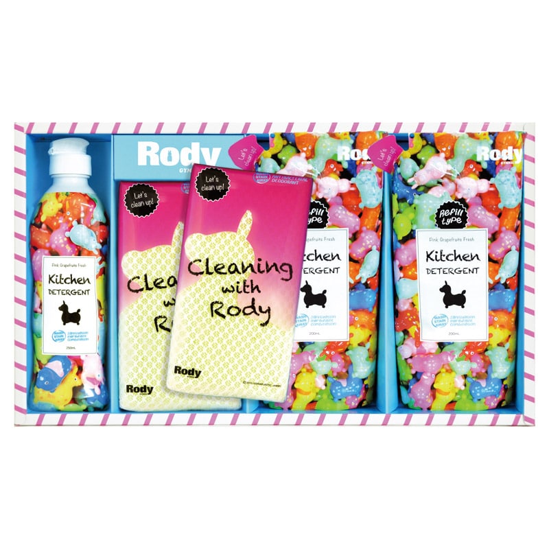 ロディ キッチン洗剤詰合せギフト  ／キッチン用洗剤 洗剤・柔軟剤・クリーナー 日用消耗品 日用品・ヘルスケア ギフト プレゼント プチギフト 祝い バレンタイン チョコ 以外 子供 友達 ホワイトデー お返し 人気 カード