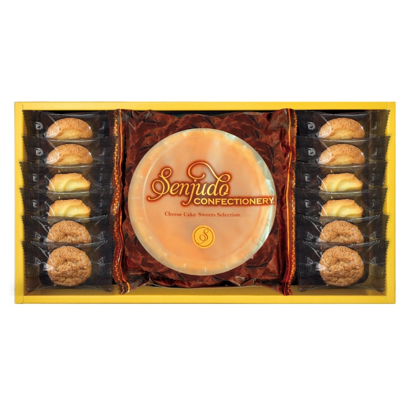 Senjudo チーズケーキ+クッキーセレクション  ／各種洋菓子セット 洋菓子 スイーツ・お菓子 食品 ギフト プレゼント プチギフト 祝い バレンタイン チョコ 以外 子供 友達 ホワイトデー お返し 人気 カード