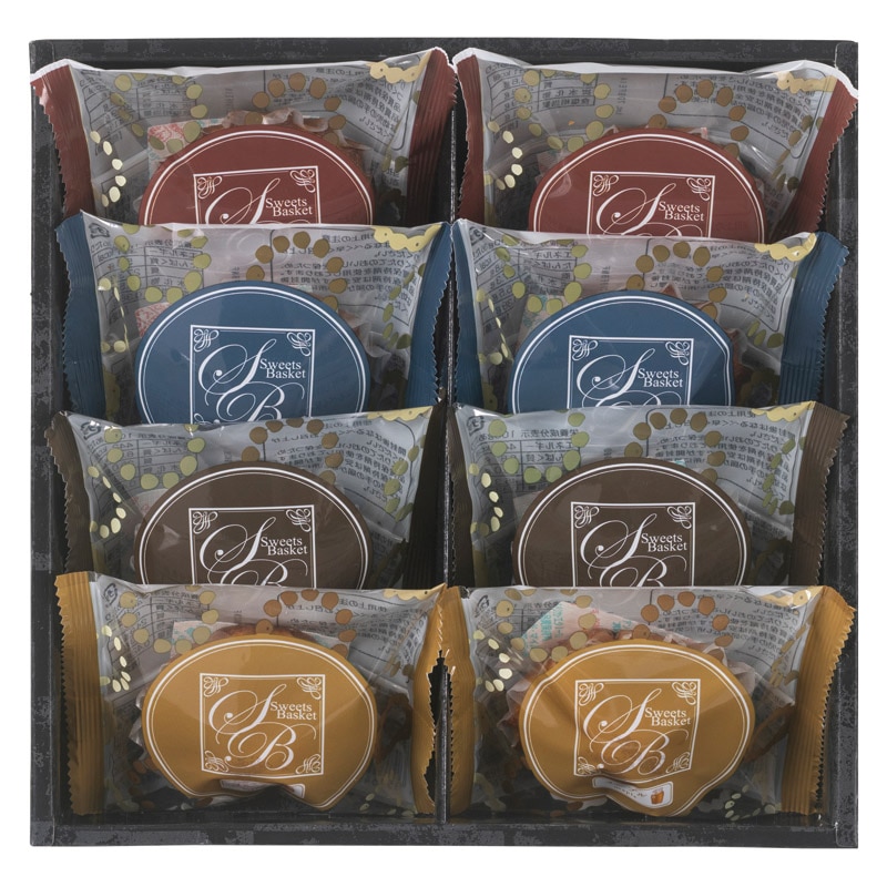 スイートバスケット 焼き菓子詰合せ  ／各種クッキー・焼き菓子セット クッキー・焼き菓子 スイーツ・お菓子 食品 ギフト プレゼント プチギフト 祝い バレンタイン チョコ 以外 子供 友達 ホワイトデー お返し 人気 カード