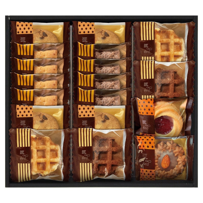 アンドスイーツセレクション  ／各種洋菓子セット 洋菓子 スイーツ・お菓子 食品 ギフト プレゼント プチギフト 祝い バレンタイン チョコ 以外 子供 友達 ホワイトデー お返し 人気 カード